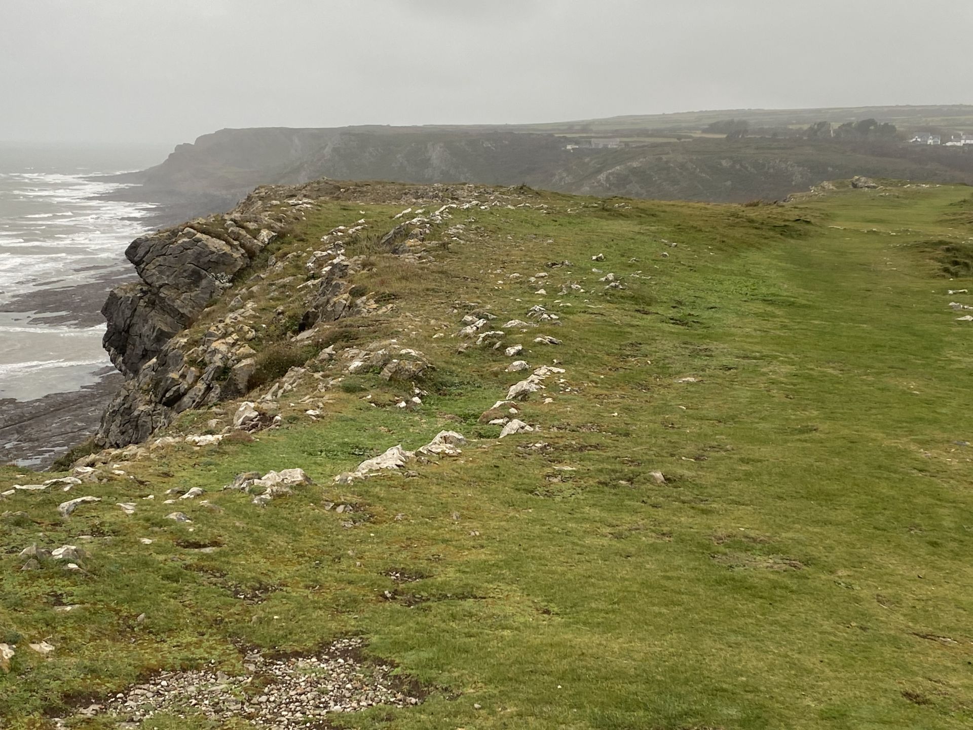 Cliff above Culver Hole